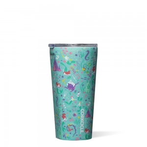 Ariel Corkcicle 16oz D-isney Princess Tumbler Insulated Tumbler Cup Water Bottle | SGLJZ-3924