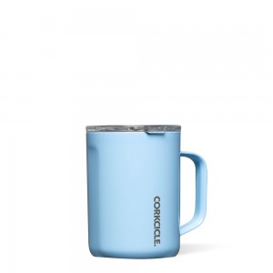 Baby Baby Blue Corkcicle 16oz Classic Coffee Mug | QHSTR-3790