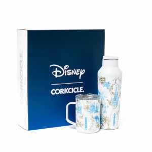 Belle Gift Set Corkcicle D-isney Princess Gift Sets Water Bottle | WECAJ-7689