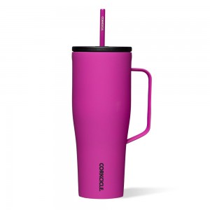 Berry Punch Corkcicle 30oz Cold Cup Xl Insulated Tumbler With Handle Water Bottle | QATUC-5981