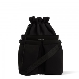 Black Corkcicle Beverage Bucket Bag Bags | EHKOM-2083