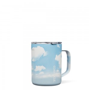 Blue Corkcicle 16oz Daydream Coffee Mug | SETNU-8120