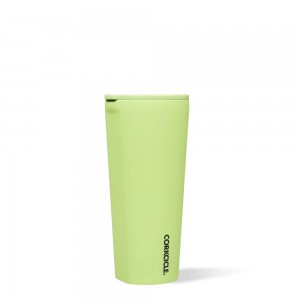 Citron Corkcicle 24oz Neon Lights Tumbler Cup | VKPWM-9180