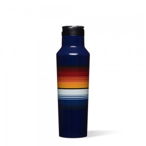 Curran Corkcicle 20oz X Stance Sport Canteen Insulated With Straw Water Bottle | KOTDA-3216