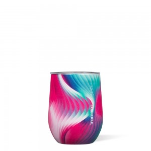 Electroclash Corkcicle 12oz Karim Rashid Stemless Water Bottle | ULVPZ-5021