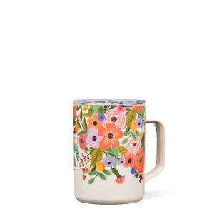 Garden Party Corkcicle 16oz Rifle Paper Co. Coffee Mug Insulated Coffee Mug | BASIR-3685