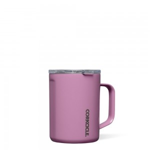 Gloss Orchid Corkcicle 16oz Classic Coffee Mug | VNXWL-3150