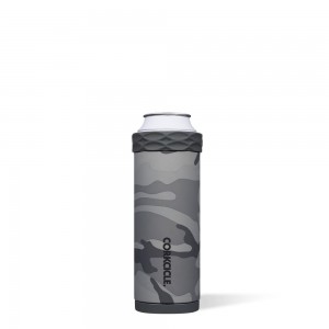 Grey Camo Corkcicle Arctican Slim | AZORJ-1693