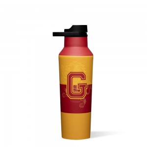 Gryffindor Corkcicle 20oz Harry Potter Sport Canteen Insulated Water Bottle | UMBKF-7843