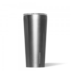 Gunmetal Corkcicle 24oz Metallic Tumbler Cup | ONSVJ-6834