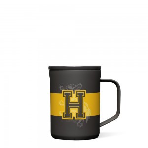 Hufflepuff Corkcicle 16oz Harry Potter Coffee Mug | FSUPR-7934