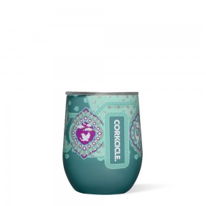 Jasmine Corkcicle 12oz D-isney Princess Stemless Cup Insulated Wine Tumbler Water Bottle | VZRIY-0195