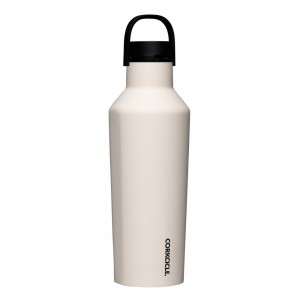 Latte Corkcicle 32oz Series A Sport Canteen Insulated Water Bottle | PIBGC-4917