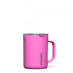 Miami Pink Corkcicle 16oz Classic Coffee Mug | YVELU-2451