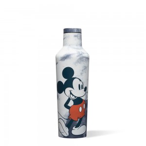 Mickey Mouse Tie Dye Corkcicle 16oz D-isney Tie Dye Canteen Water Bottle | DNLJI-8963