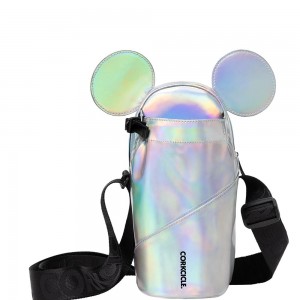 Mickey Mouse - Prismatic Corkcicle D-isney Sling Crossbody Water Bottle Sling Bag Water Bottle | NTXIM-3786