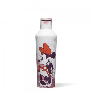 Minnie Mouse Tie Dye Corkcicle 16oz D-isney Tie Dye Canteen Water Bottle | AYQNC-8276