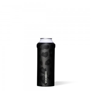 Night Leopard Corkcicle Can Cooler Slim | GAFPL-0975