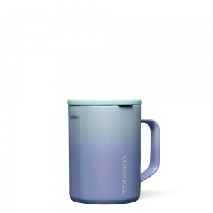 Ombre Ocean Corkcicle 16oz Unicorn Magic Coffee Mug | APYLU-8190