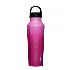 Ombre Unicorn Kiss Corkcicle 20oz Unicorn Magic Sport Canteen Insulated Water Bottle | VPRWF-2405