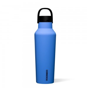 Pacific Blue Corkcicle 20oz Series A Sport Canteen Insulated Water Bottle | LQVYX-4361