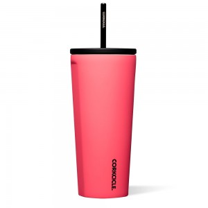 Paradise Punch Corkcicle 24oz Cold Cup Insulated Tumbler With Straw Water Bottle | JARBS-7108