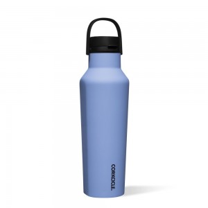 Periwinkle Corkcicle 20oz Series A Sport Canteen Insulated Water Bottle | PJRMG-0637