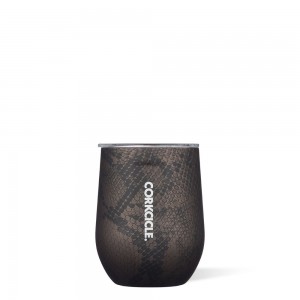 Rattle Corkcicle 12oz Exotic Stemless Water Bottle | JUHLI-9243