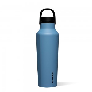 River Corkcicle 20oz Sierra Sport Canteen Insulated Water Bottle | ZKGDJ-0394