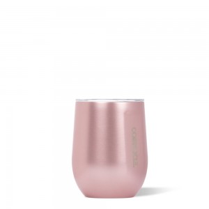 Rosé Metallic Corkcicle 12oz Metallic Stemless Water Bottle | BYNGM-6983