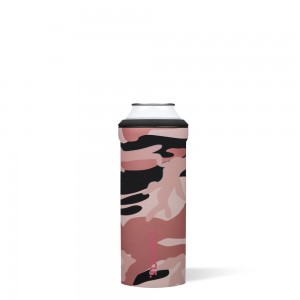 Rose Camo Corkcicle Can Cooler Slim | RYUBG-8720