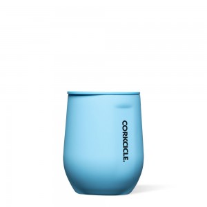 Santorini Corkcicle 12oz Neon Lights Stemless Water Bottle | QONSV-1493