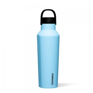 Santorini Corkcicle 20oz Series A Sport Canteen Insulated Water Bottle | UVXFW-4289