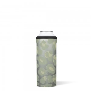 Snow Leopard Corkcicle Can Cooler Slim | ENCDZ-1658