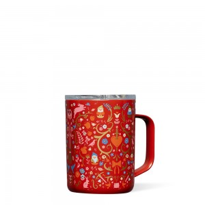 Snow White Corkcicle 16oz D-isney Princess Coffee Mug Insulated Coffee Mug | RWJOP-2407