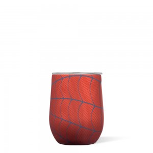 Spider-Man Corkcicle 12oz Marvel Stemless Water Bottle | QURFD-8091