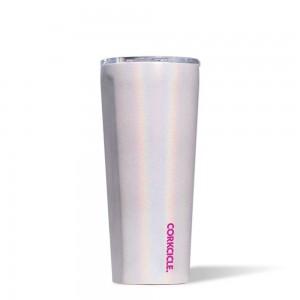 Unicorn Magic Corkcicle 24oz Unicorn Magic Tumbler Cup | VRSKC-9481