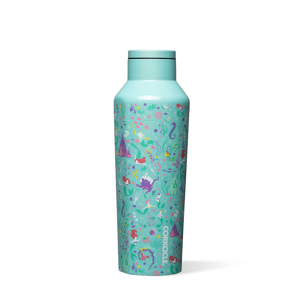 Ariel Corkcicle 20oz D-isney Princess Sport Canteen Insulated Water Bottle | AGNCD-8391