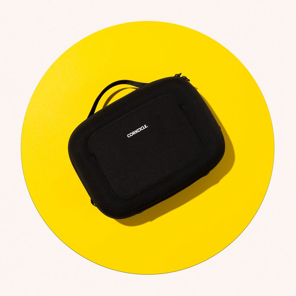 Black Neoprene Corkcicle Lunchpod Bags | AQMPC-4231