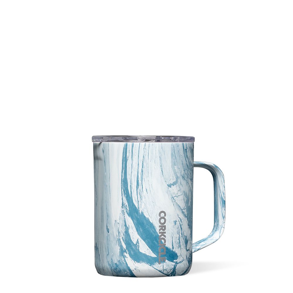 Blue Marble Corkcicle 16oz Origins Coffee Mug | JPYUS-1476