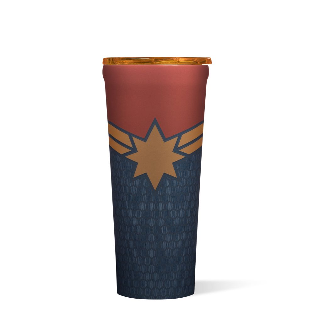 Captain Marvel Corkcicle 24oz Marvel Tumbler Water Bottle | YPGMB-5904