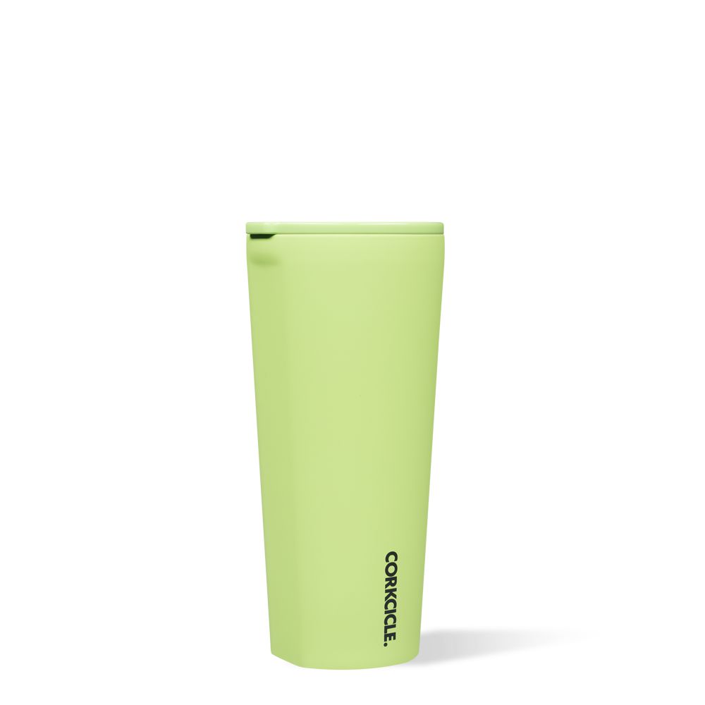 Citron Corkcicle 24oz Neon Lights Tumbler Cup | VKPWM-9180