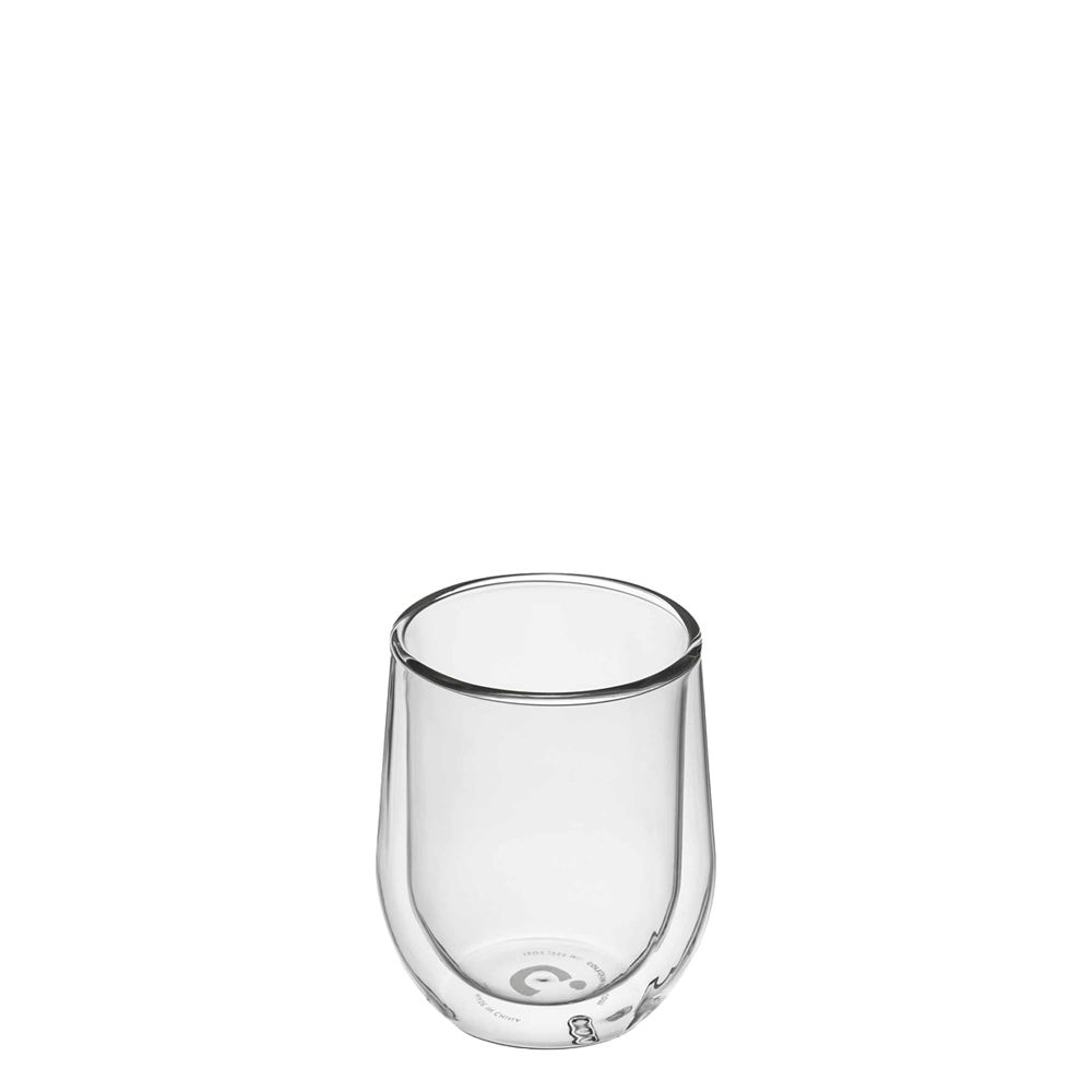 Clear Corkcicle 12oz Stemless Glass Set (2) Water Bottle | MGERV-7241