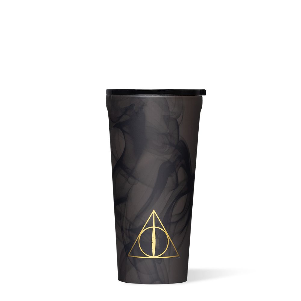 Deathly Hallows Corkcicle 16oz Harry Potter Tumbler Cup | KGOJN-4769