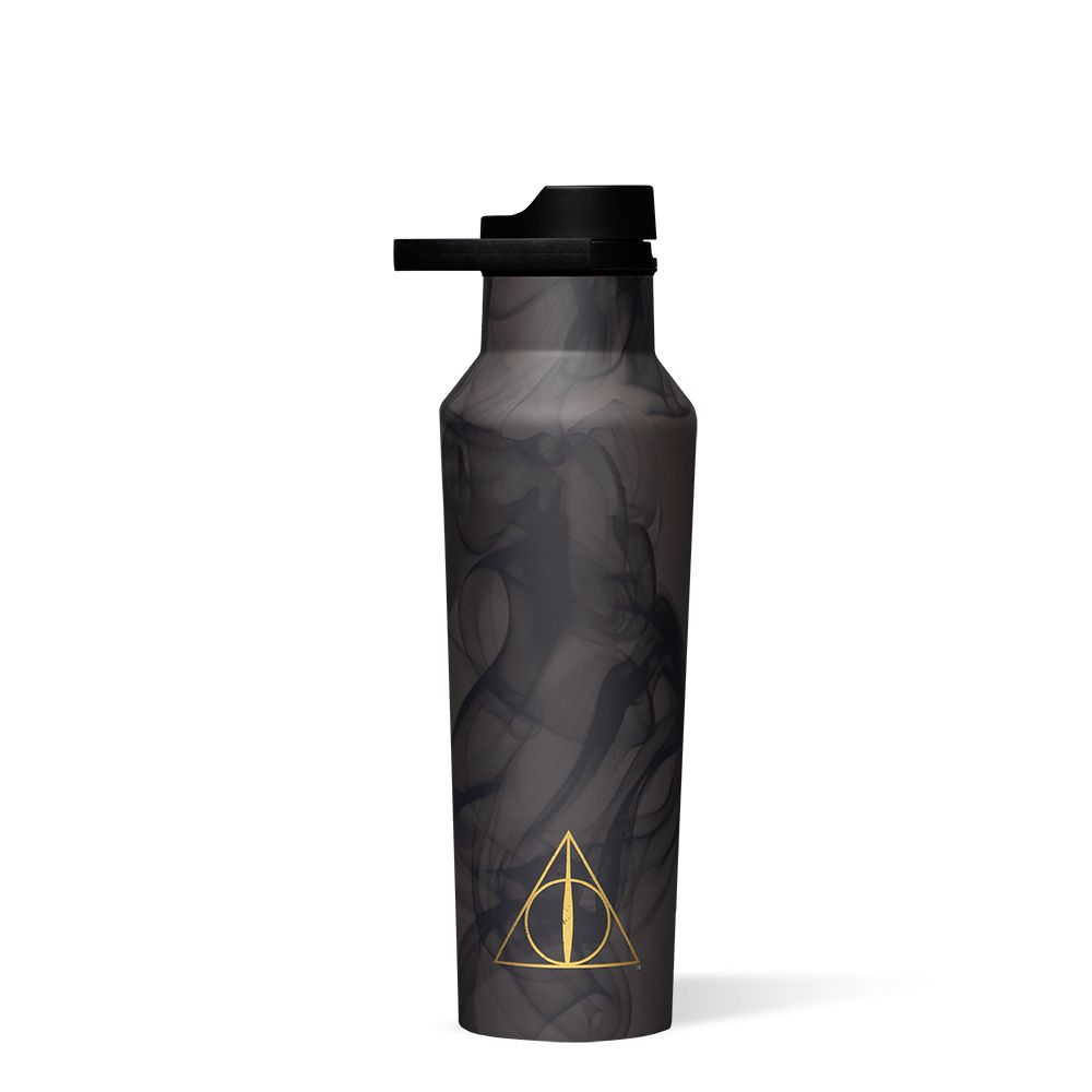 Deathly Hallows Corkcicle 20oz Harry Potter Sport Canteen Insulated Water Bottle | IXQTA-7048