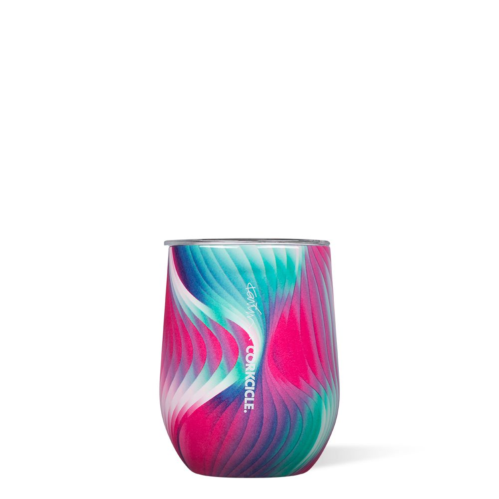 Electroclash Corkcicle 12oz Karim Rashid Stemless Water Bottle | ULVPZ-5021