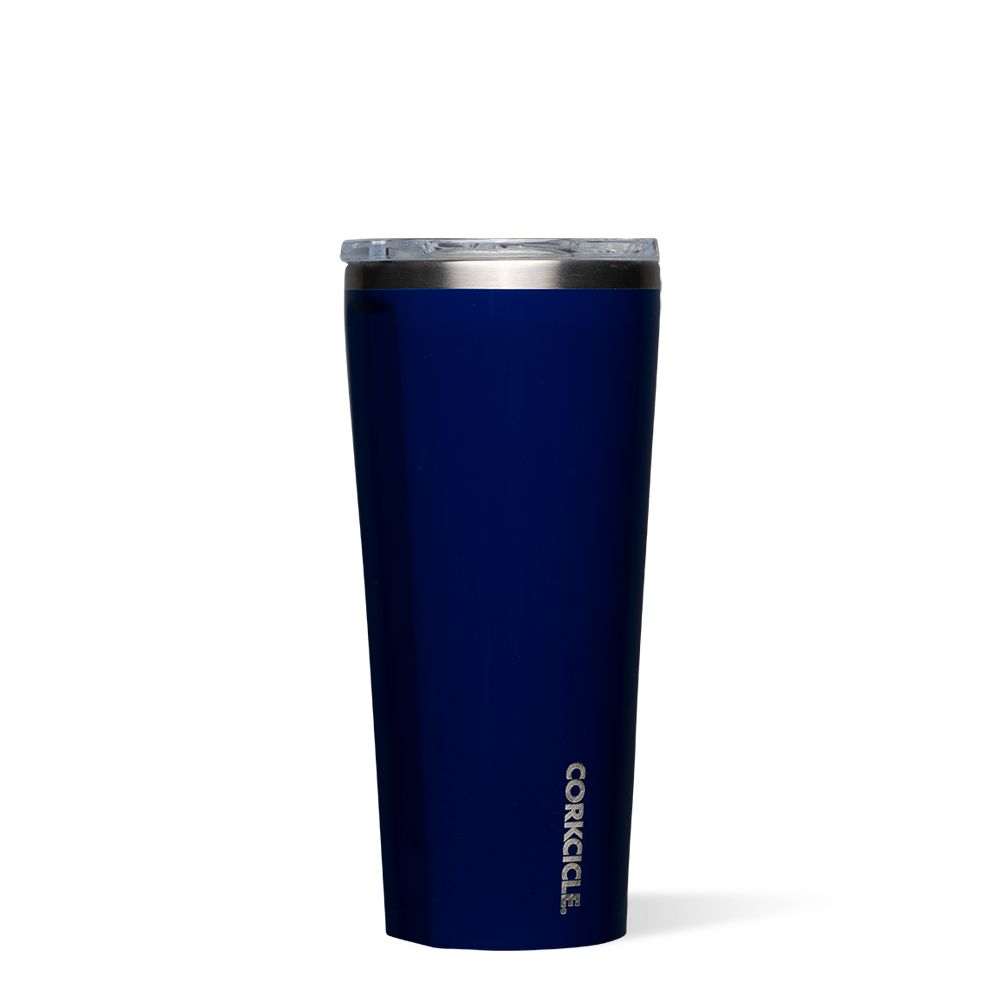 Gloss Midnight Navy Corkcicle 24oz Classic Tumbler Classic Stainless Steel Drink Tumbler Cup | ISGZV-0369