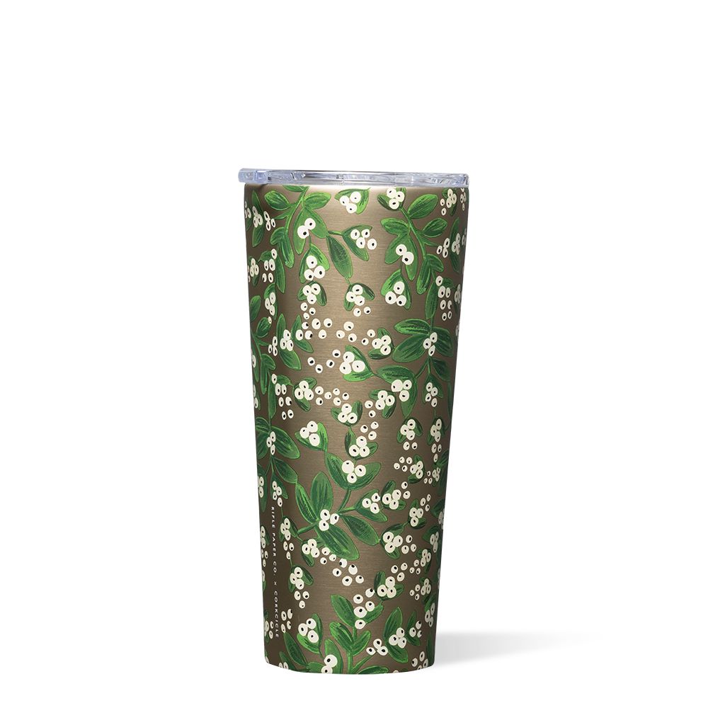 Green Corkcicle Holiday Tumbler Classic Stainless Steel Drink Tumbler Cup | NSRBF-5879