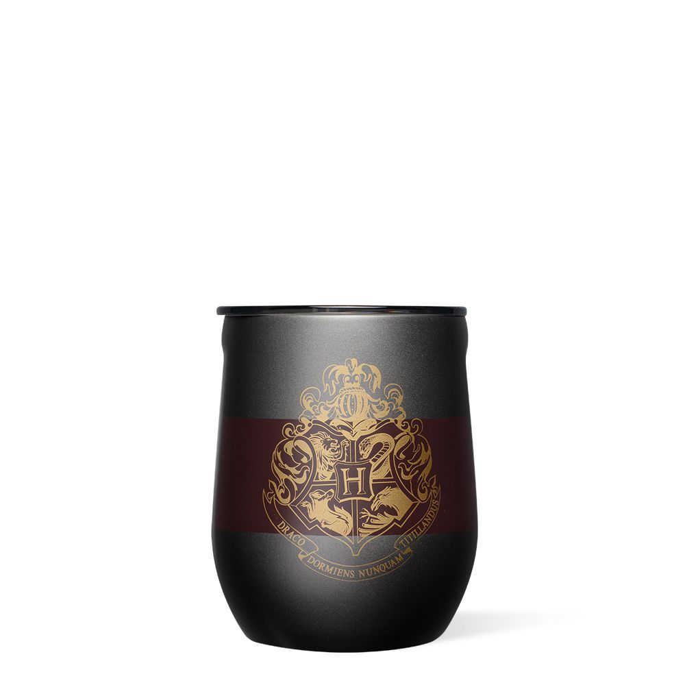 Hogwarts Crest Corkcicle 12oz Harry Potter Stemless Water Bottle | DGYSP-4716