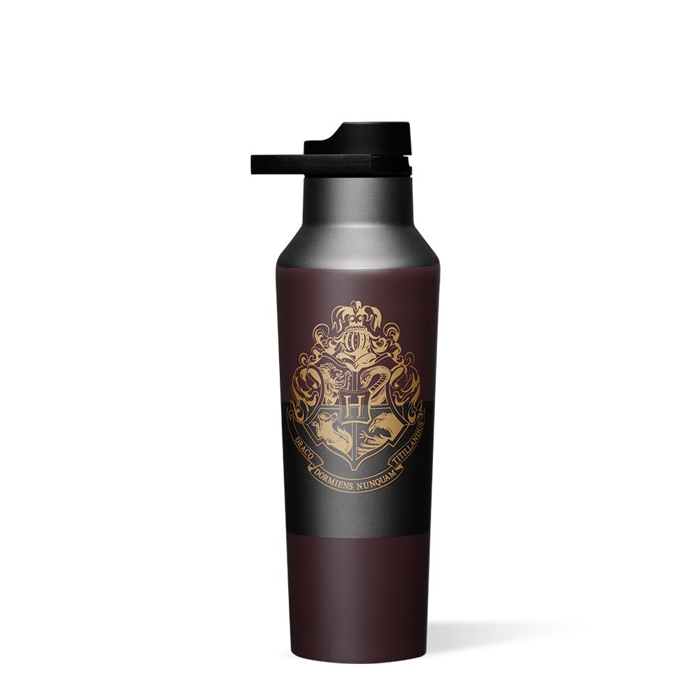 Hogwarts Crest Corkcicle 20oz Harry Potter Sport Canteen Insulated Water Bottle | YMRIV-1438